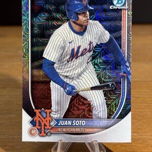2025 Bowman Chrome Juan Soto Mojo Refractor GEM